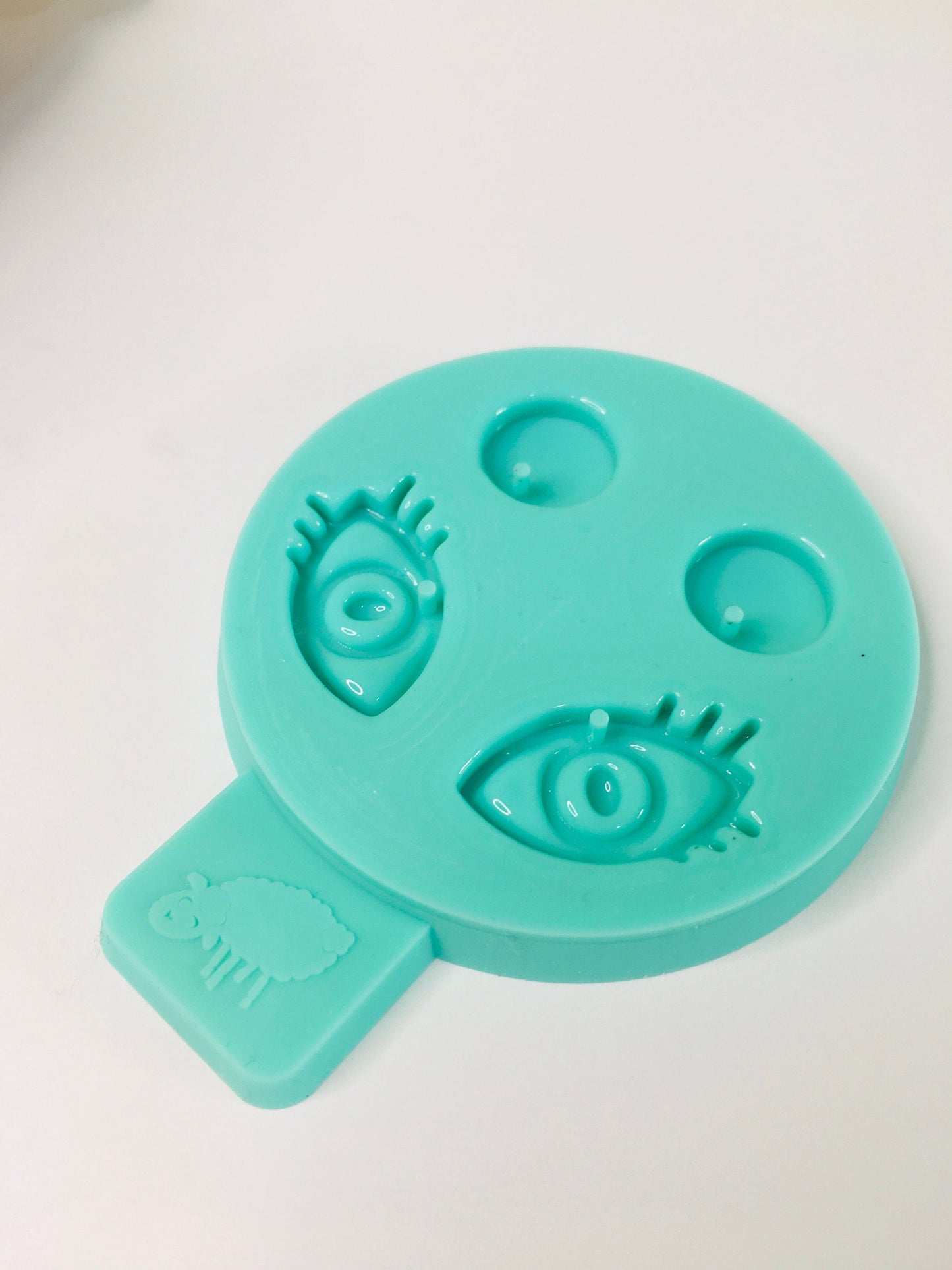 Silicone mold-earrings eyes . Mold eyes for epoxy. Super gloss resin mold. Jewelry earrings form . Rubber mould eyes.