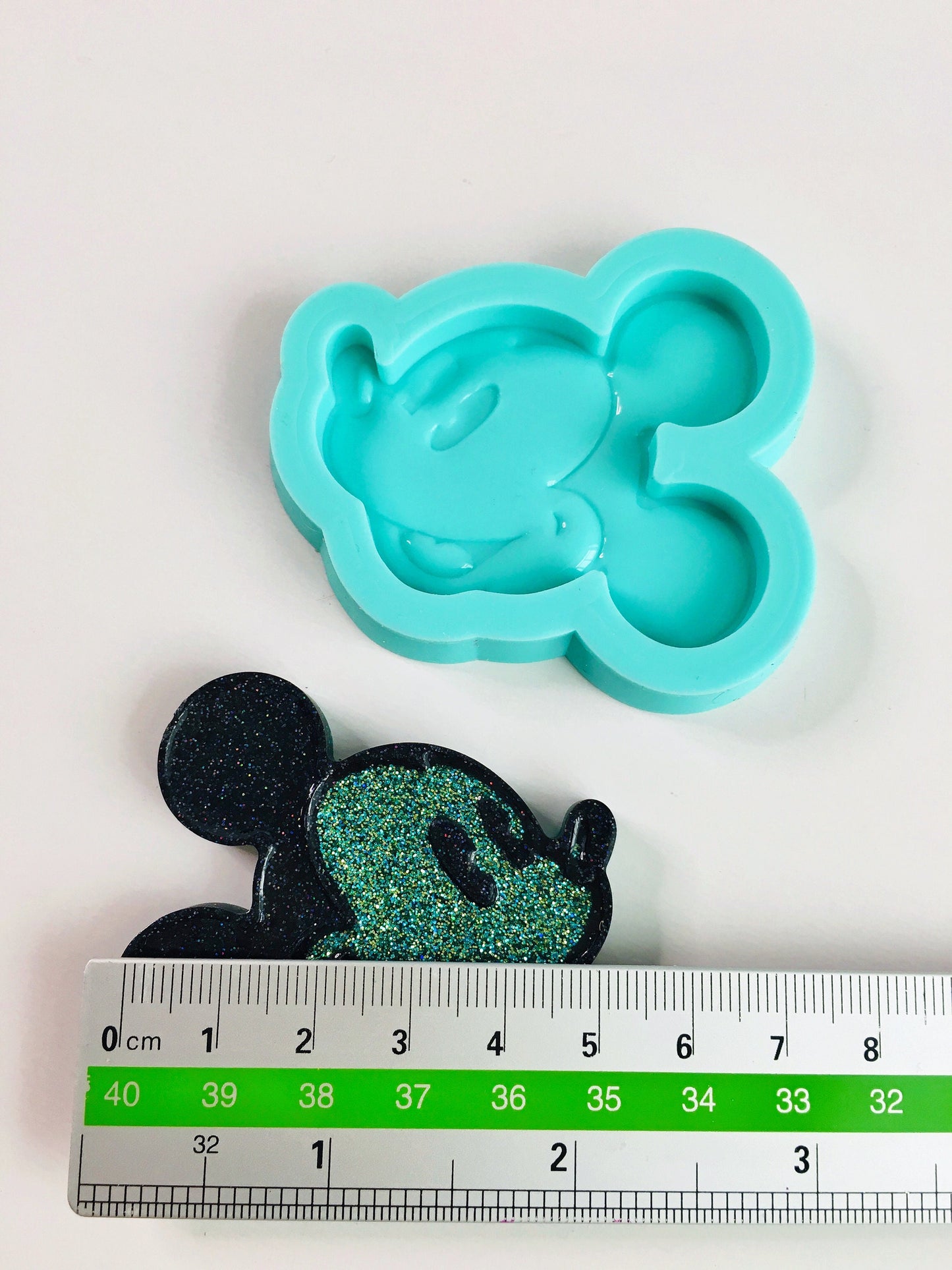 Silicone mold mickey mouse for epoxy. Mold resin art. Super glossy resin mold. DIY form for a mickey mouse. Jewelry diy mold pendant..