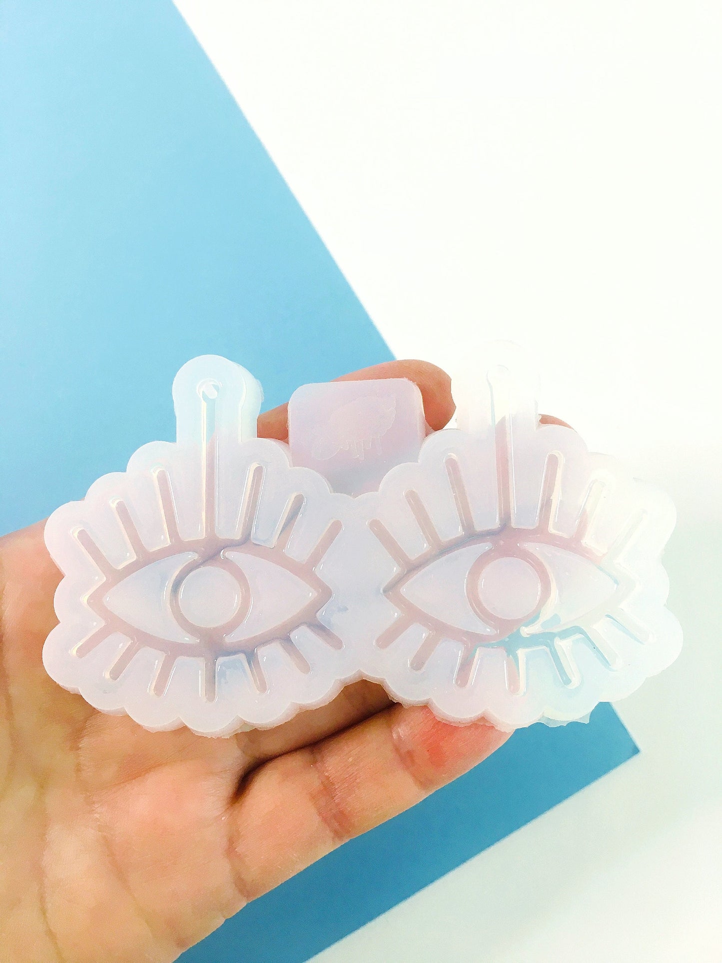 Silicone mold-earrings all-seeing eye . Mold eyes for uv and epoxy resin. Super gloss resin mold. Jewelry earrings form . Rubber mould eyes.