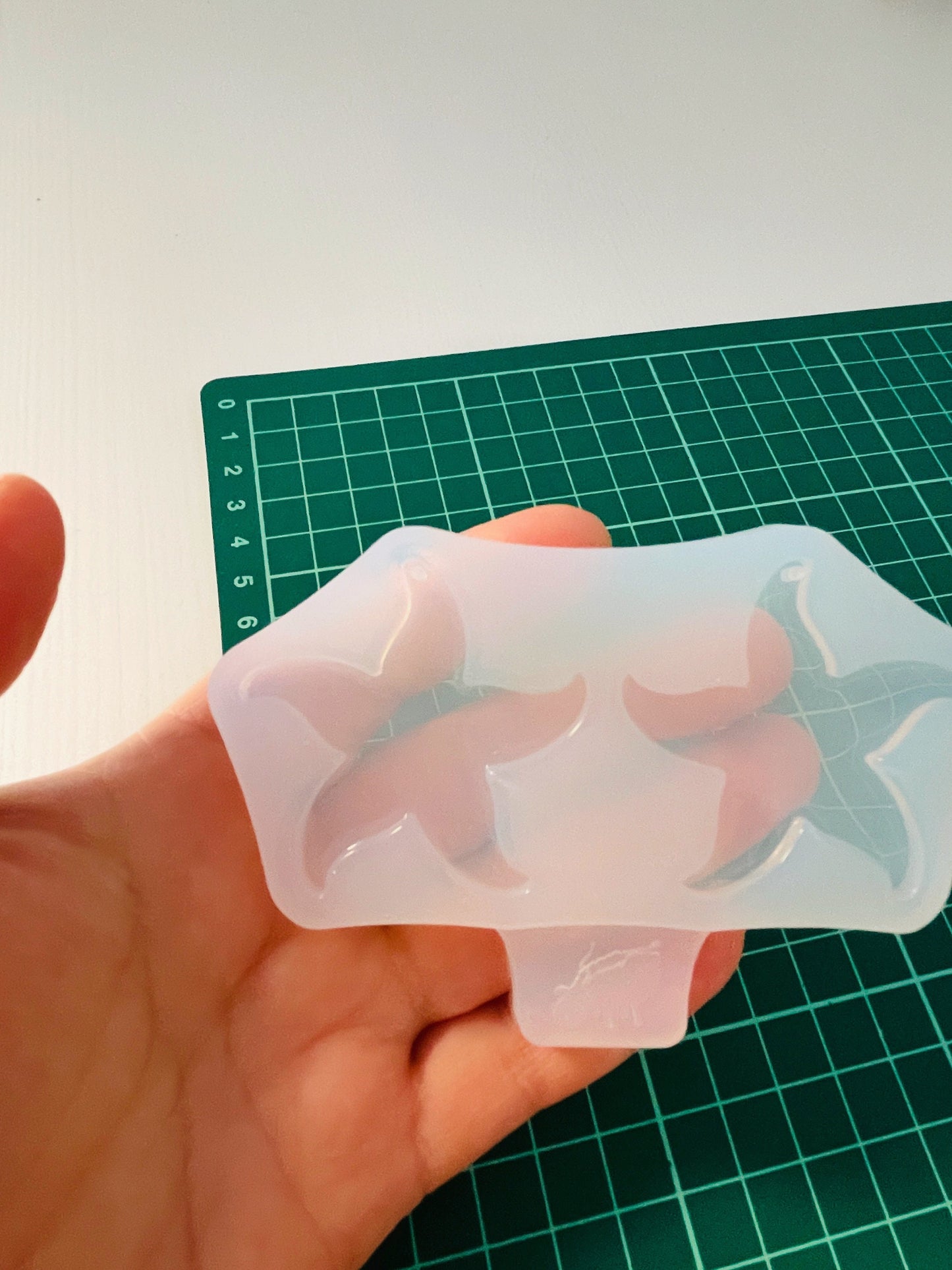 Earrings-starfish Mold. Silicone mold for epoxy and UV resin. Clear gloss starfish from resin . Starfish Earrings.