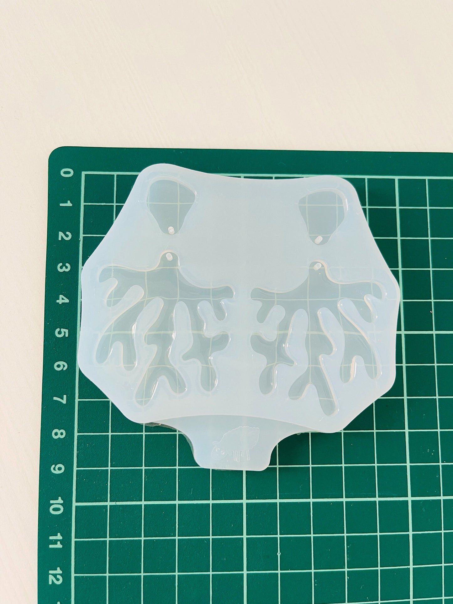 Earrings Mold-coral. Silicone mold for epoxy and UV resin. Clear gloss coral from resin . coral Earrings.