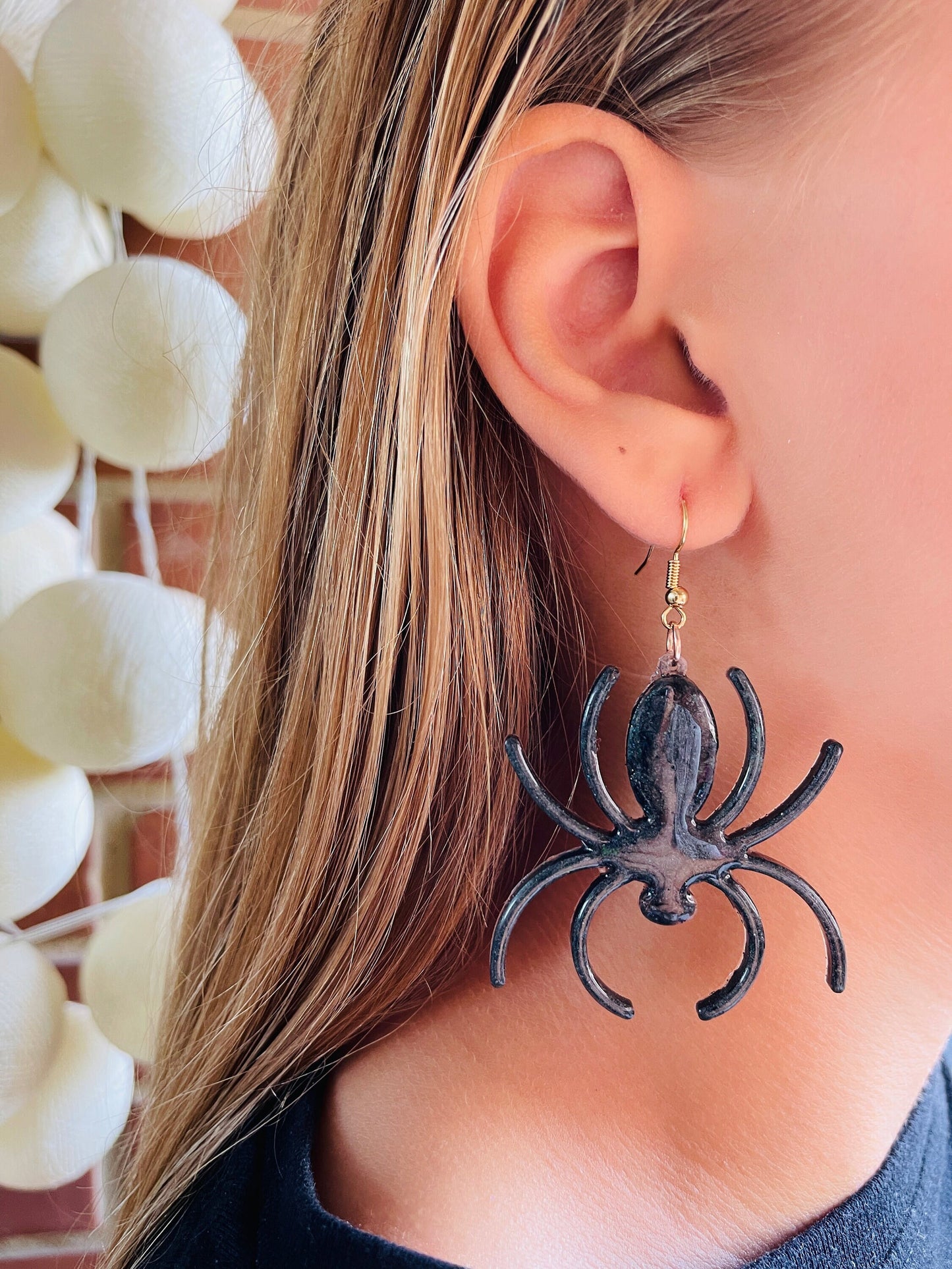 Halloween silicone mold for epoxy. Super glossy resin mold. DIY form for a Halloween Spider. Jewelry diy mold a Halloween.