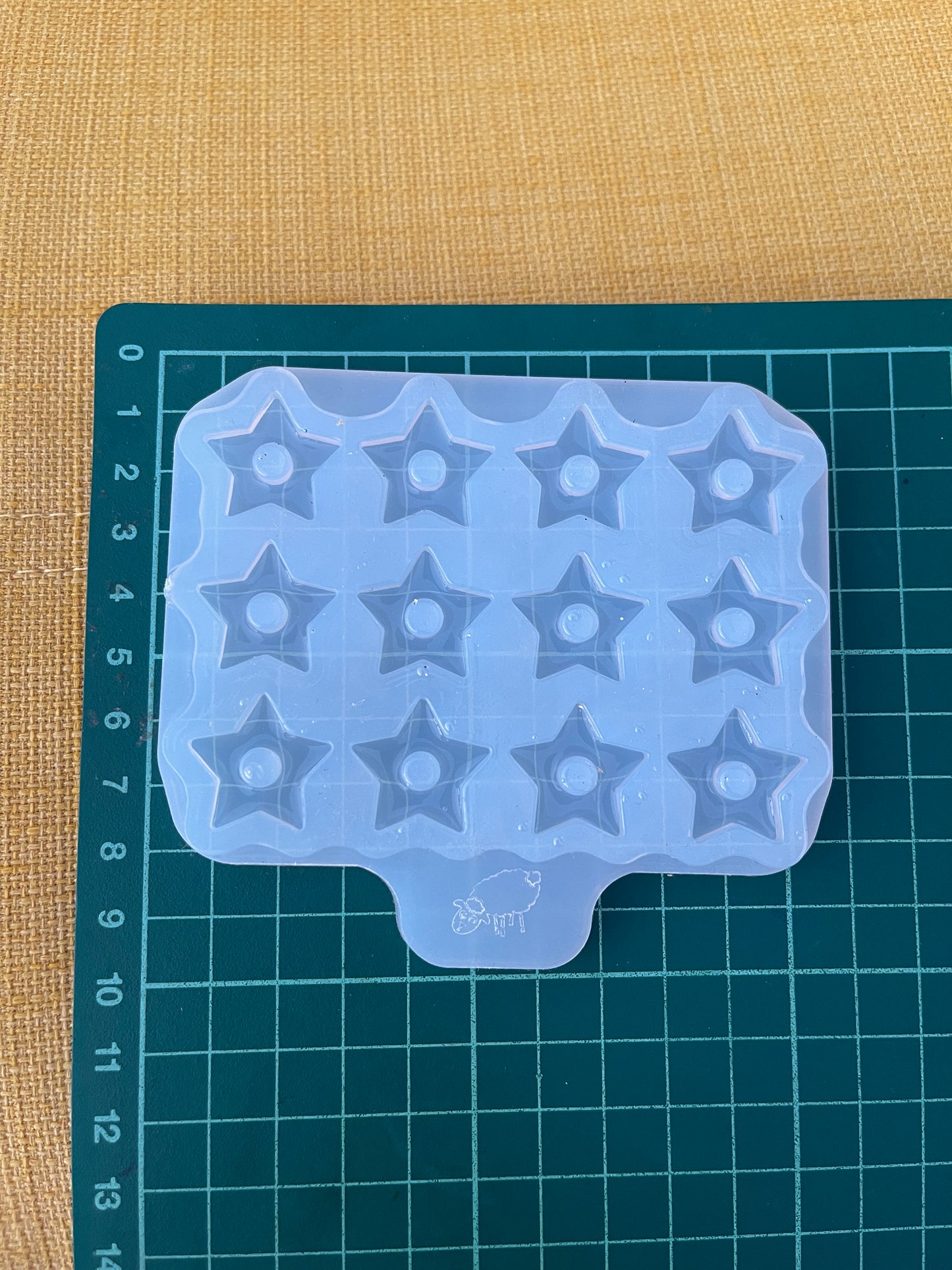 20 mm  Silicone Mold for Star Earrings