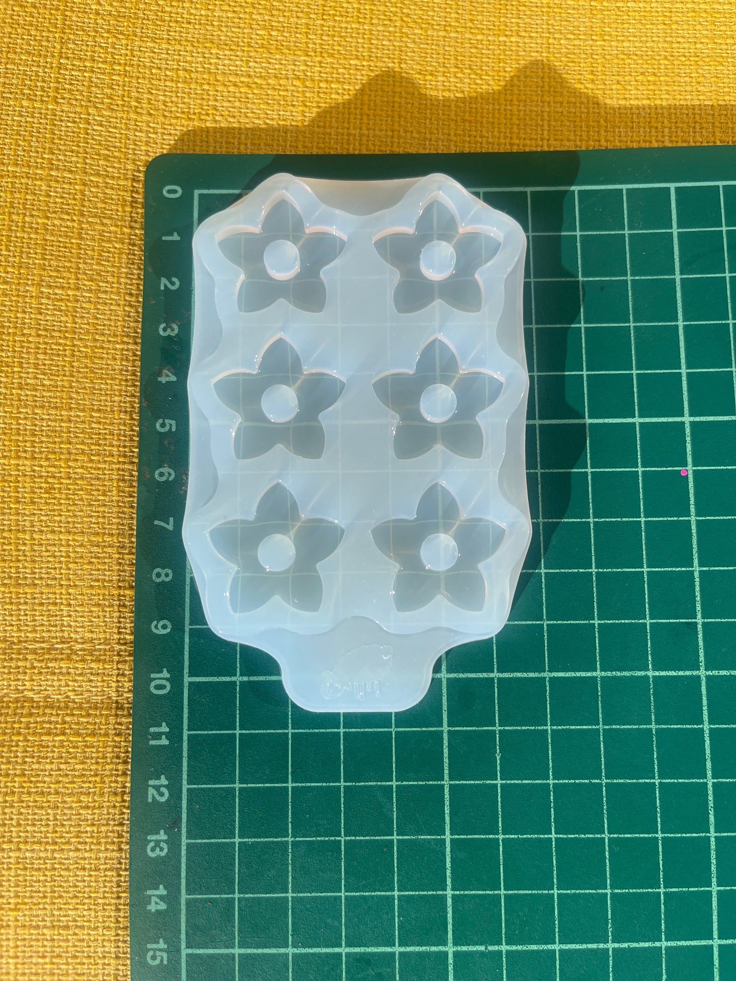 Silicone Mold for Flower Earrings
