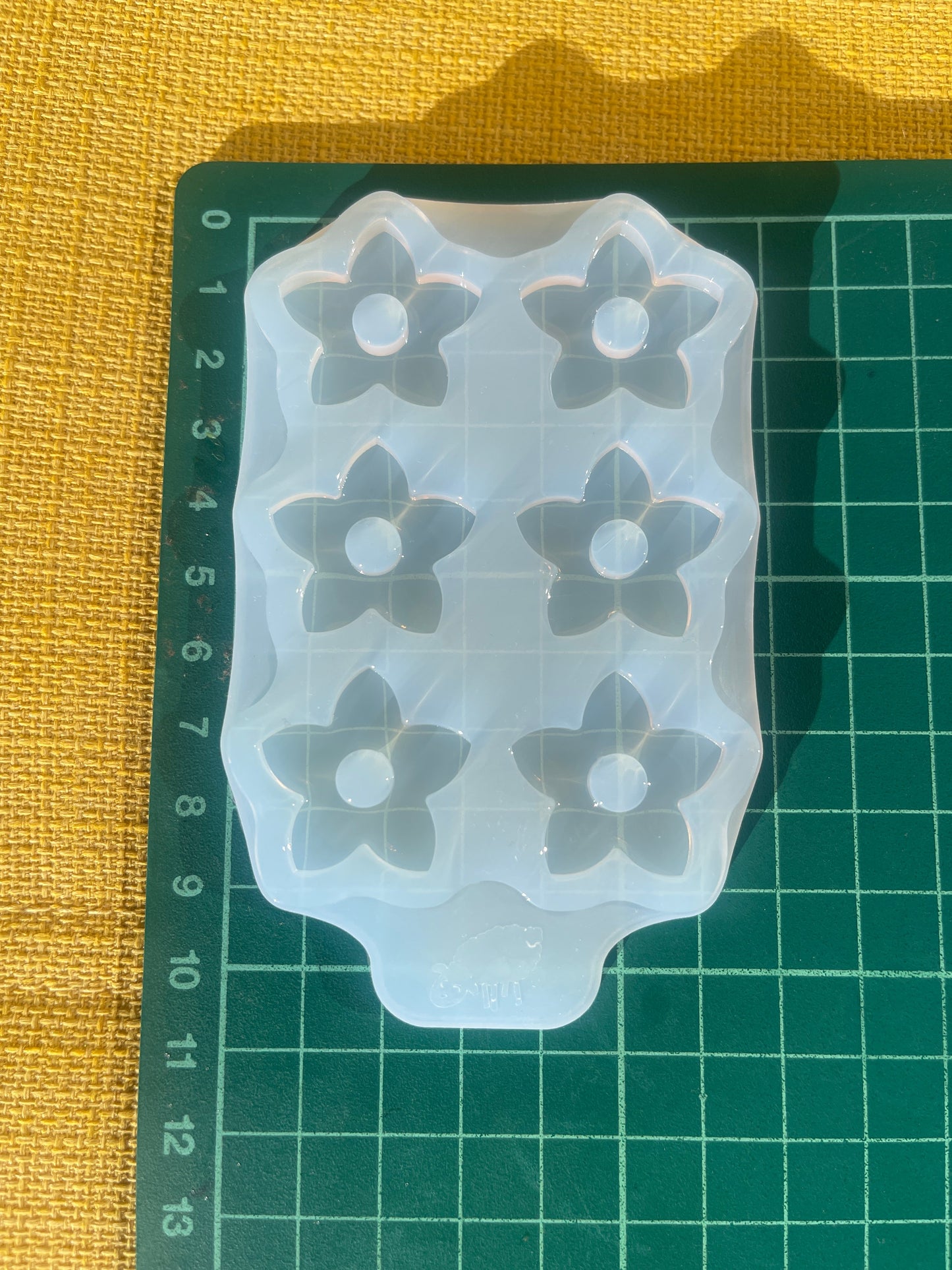 Silicone Mold for Flower Earrings