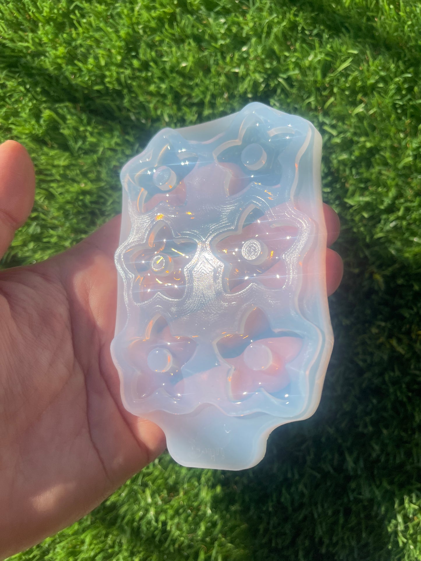 Silicone Mold for Flower Earrings