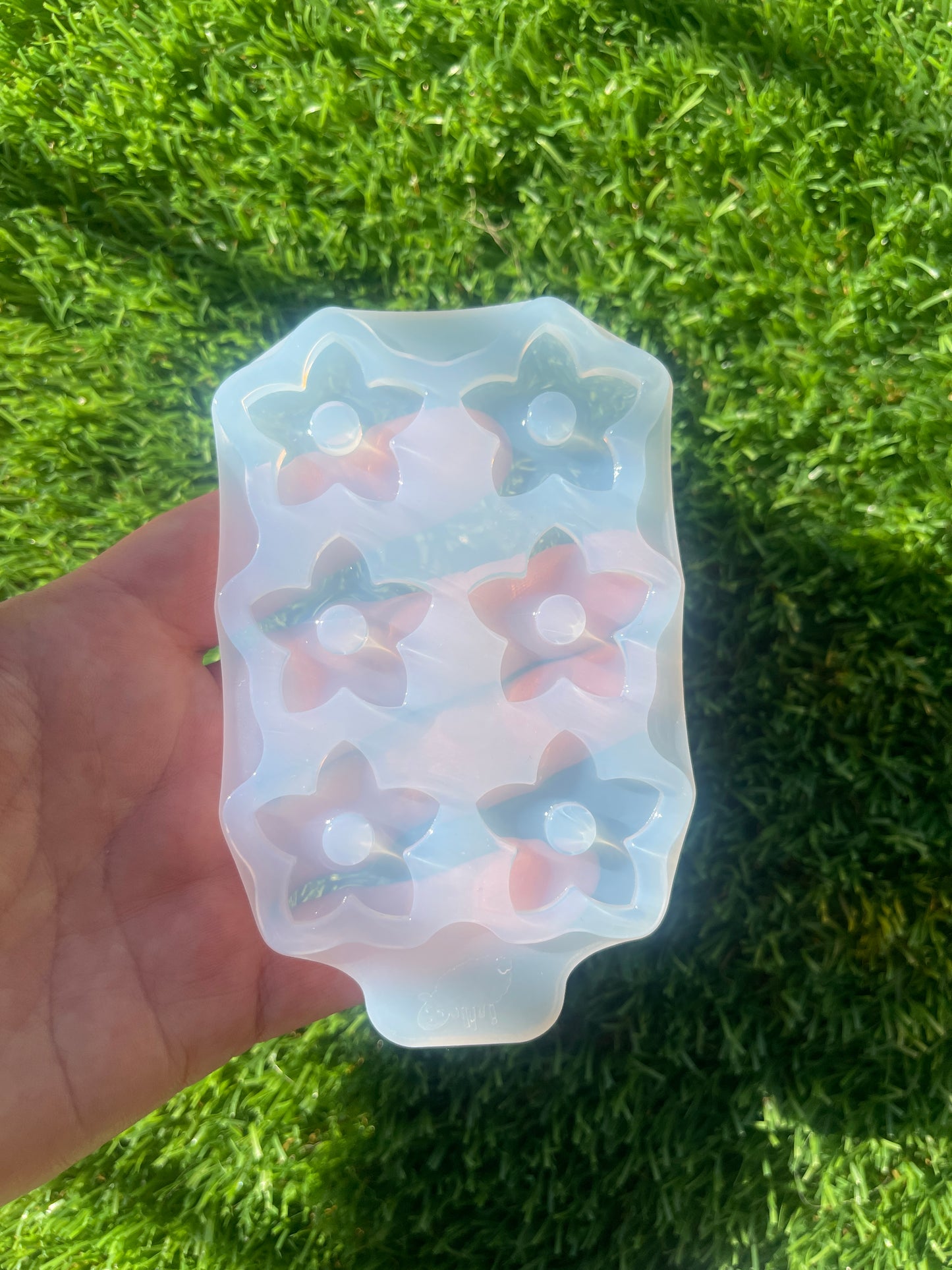 Silicone Mold for Flower Earrings