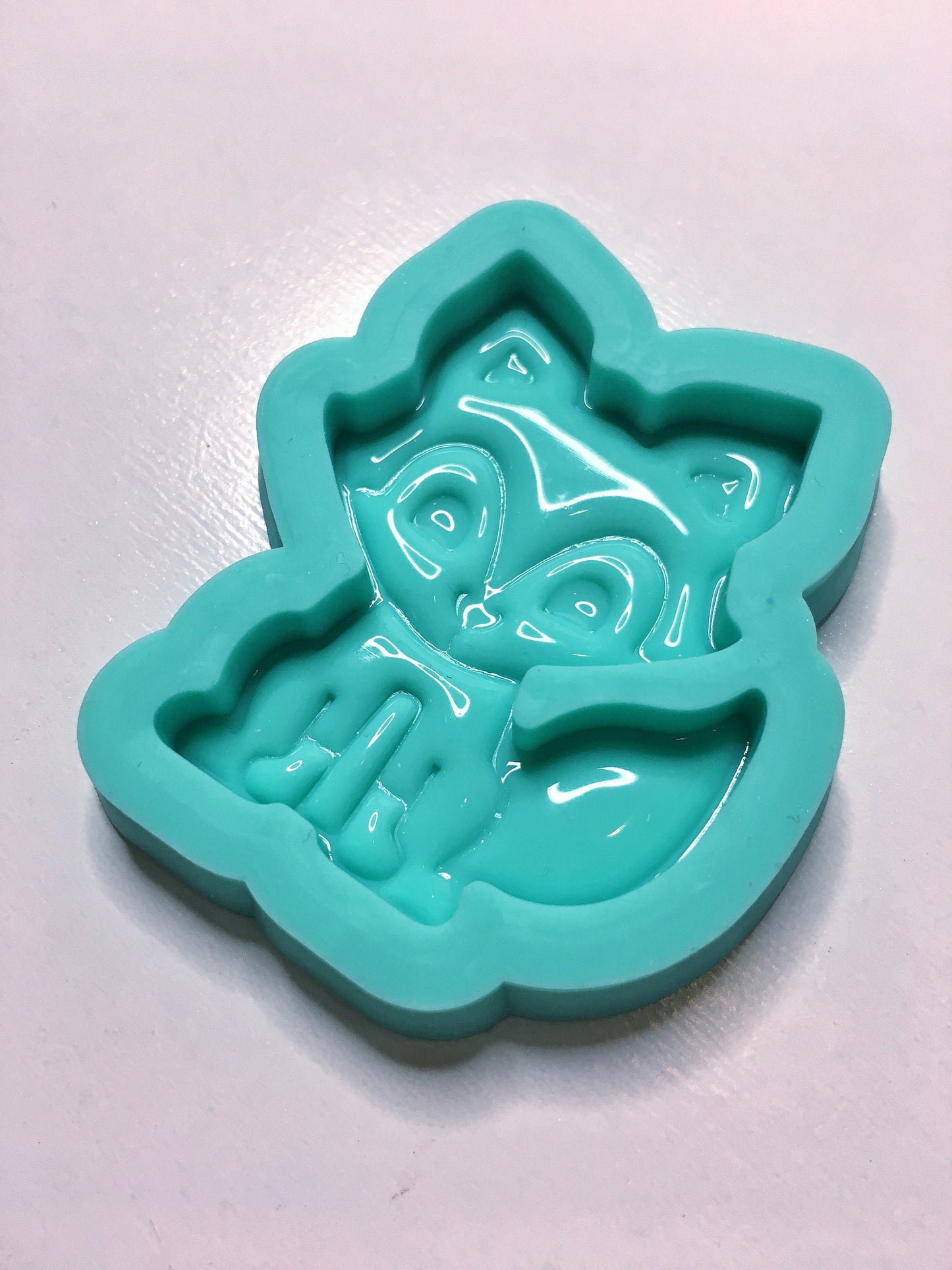 Silicone fox mold for epoxy. Mold resin art. Super glossy resin mold. DIY form for a fox. Jewelry diy mold pendant..