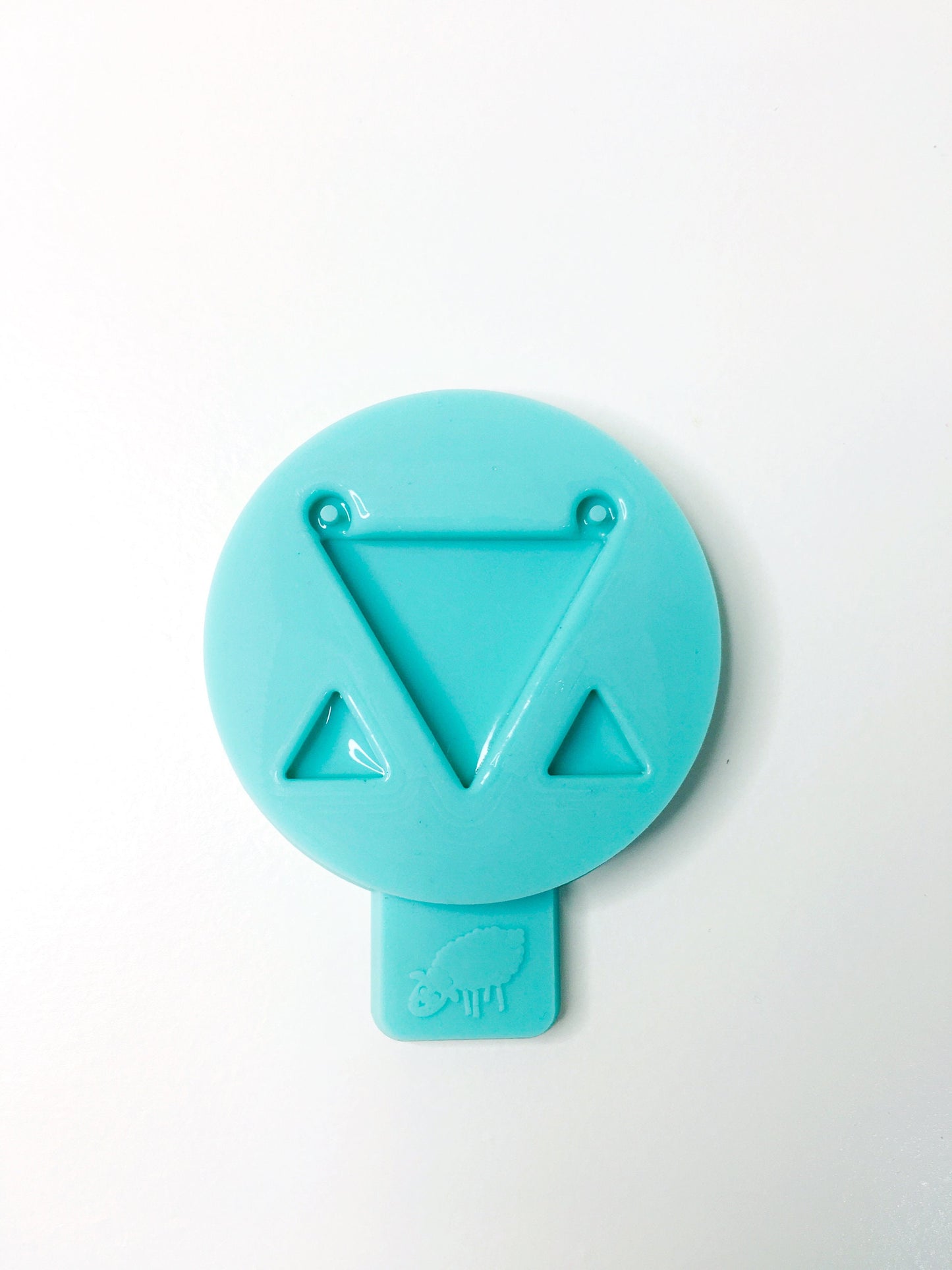 Triangle Mold for epoxy. Set of pendant & stud earrings Triangles . Super glossy resin mold. Jewelry diy form. Triangle pendant.