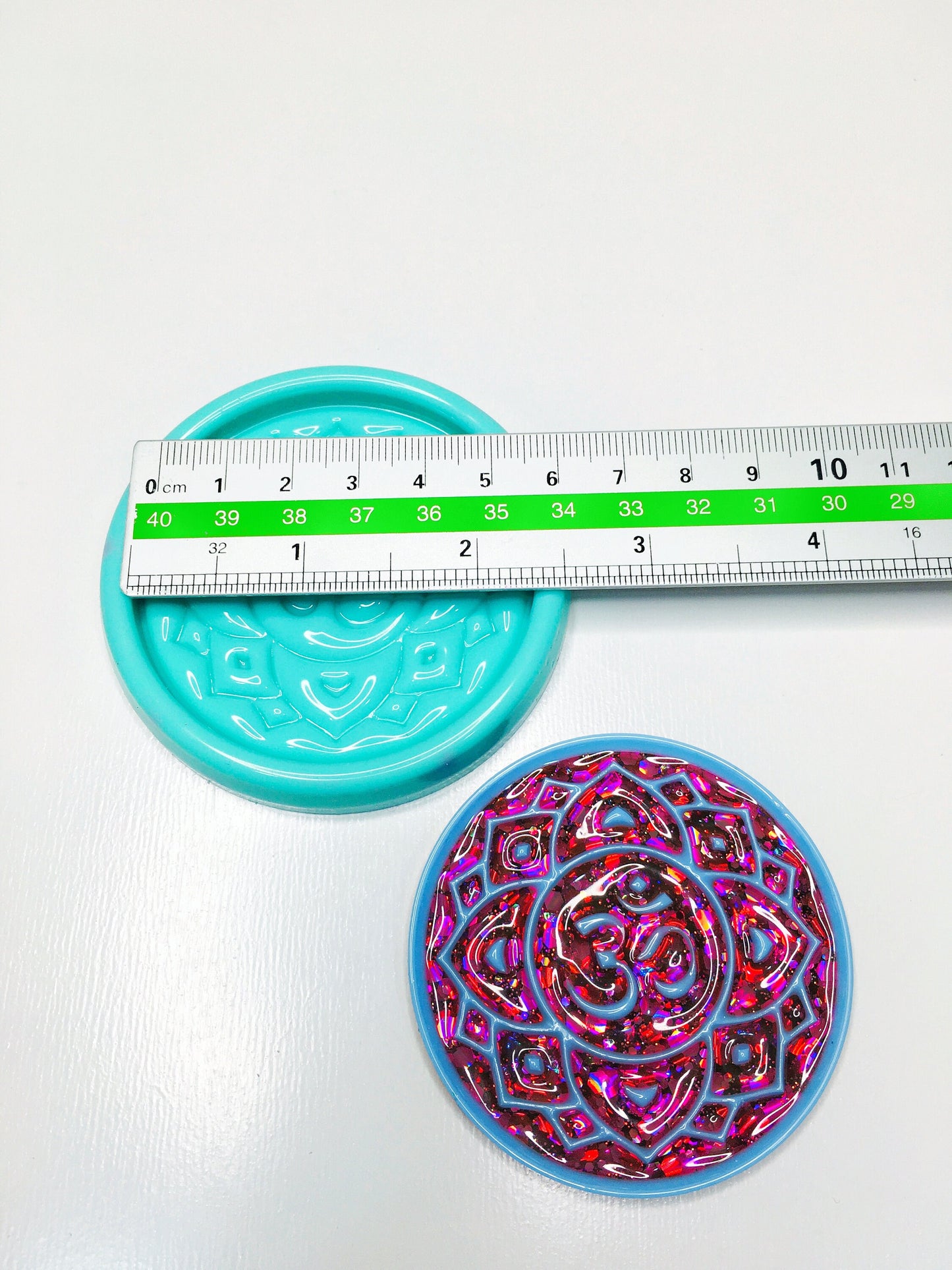 Silicone mold mandala om for epoxy. Mold resin art. Super glossy resin mold. DIY form for a symbol ohm. Jewelry diy mold pendant.