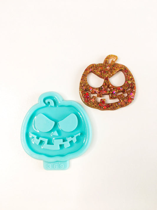 Halloween silicone mold for epoxy. Super glossy resin mold. DIY form for a Halloween pumpkin. Jewelry diy mold a Halloween.