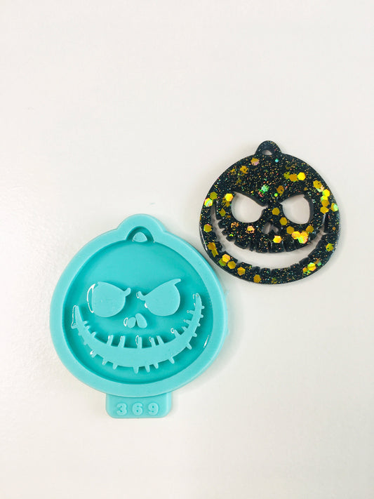 Halloween silicone mold for epoxy. Super glossy resin mold. DIY form for a Halloween pumpkin Jack. Jewelry diy mold a Halloween.