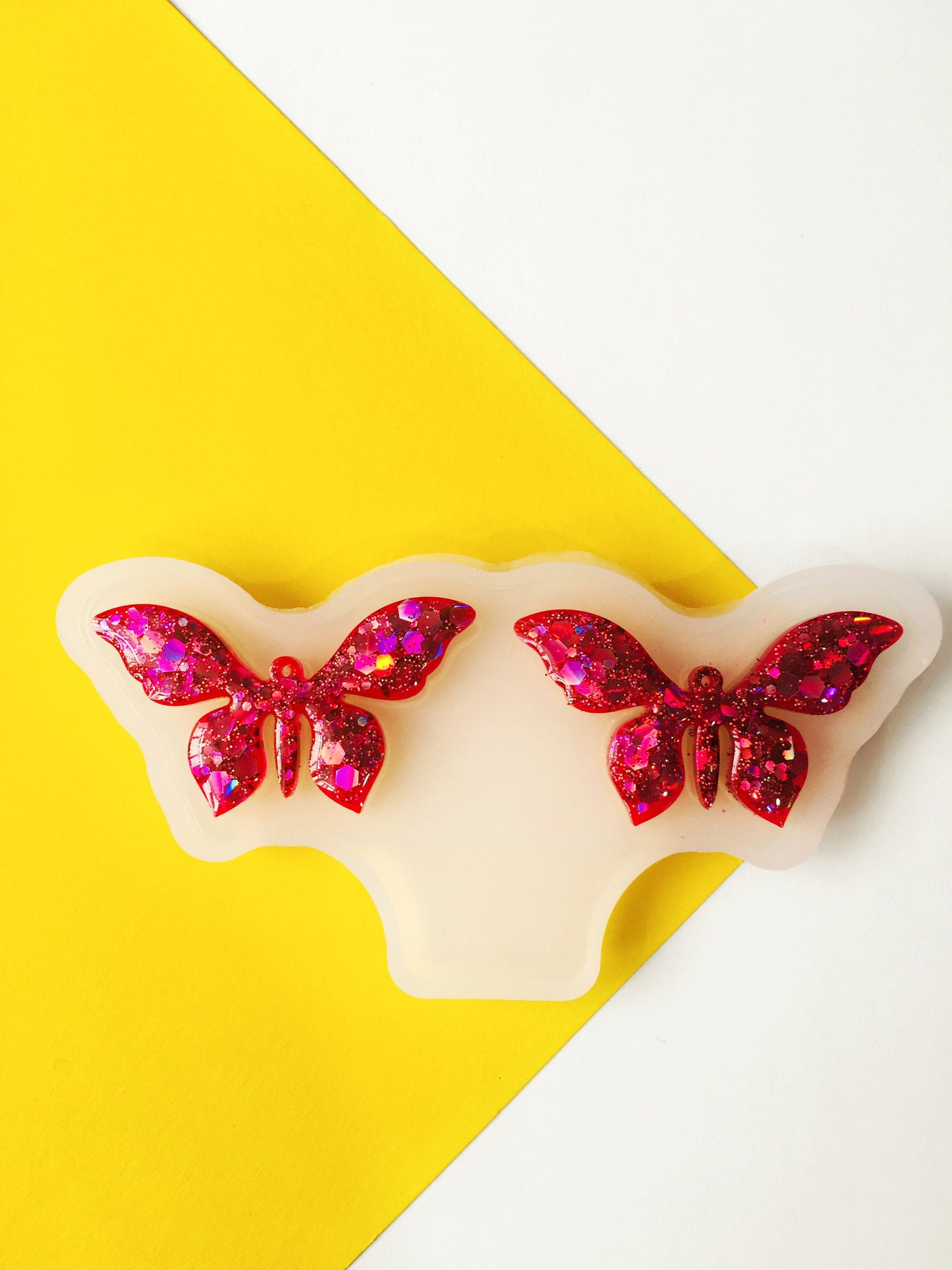 Mold silicone butterflies. Butterflies earrings mold  for epoxy and UV resin. Butterflies Form. Resin jewelry earrings.