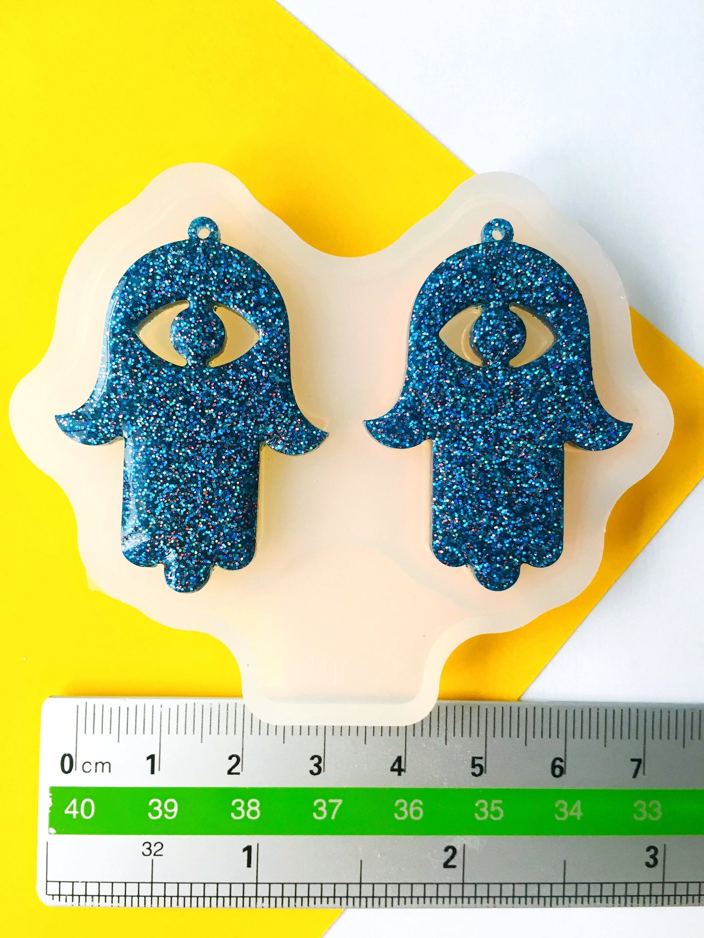 Silicone mold hamsa . Mold God's hand for uv and epoxy resin. Super gloss resin mold. Jewelry earrings form . Rubber mould hamsa.