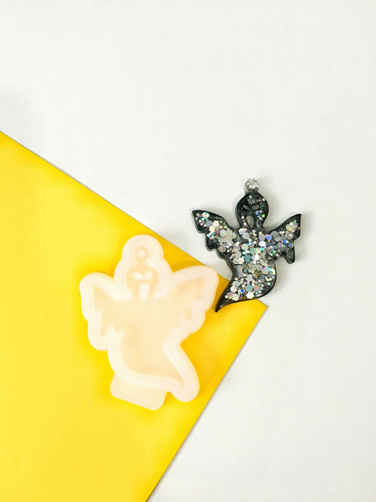 Halloween silicone mold ghost  for epoxy. Super glossy resin mold. DIY form for a Halloween pumpkin. Jewelry diy mold a Halloween.