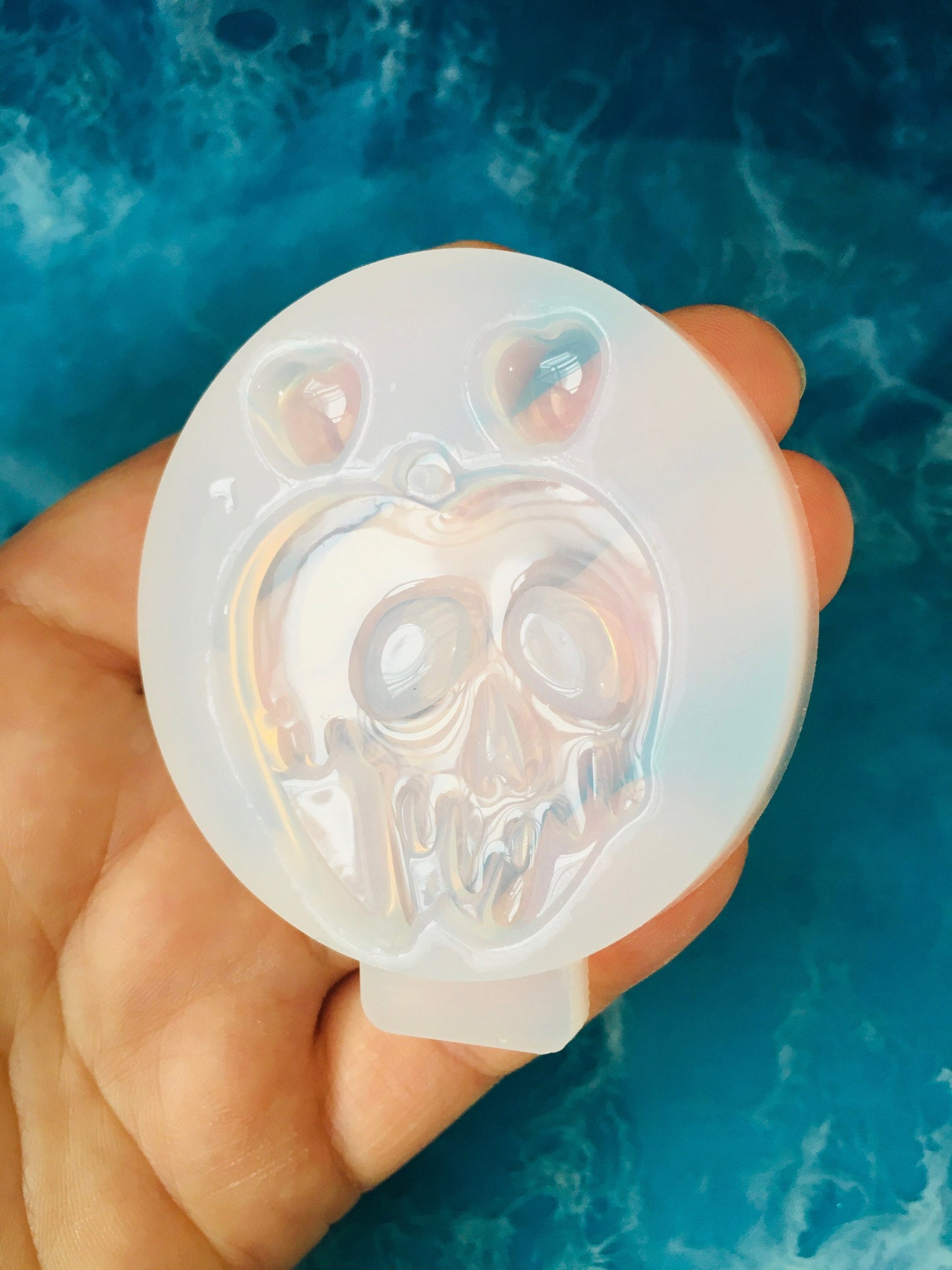 Poison Apple Silicone Mold for epoxy. Set pendant & stud earrings. Super glossy resin mold. Jewelry diy form star pendant Poison Apple .