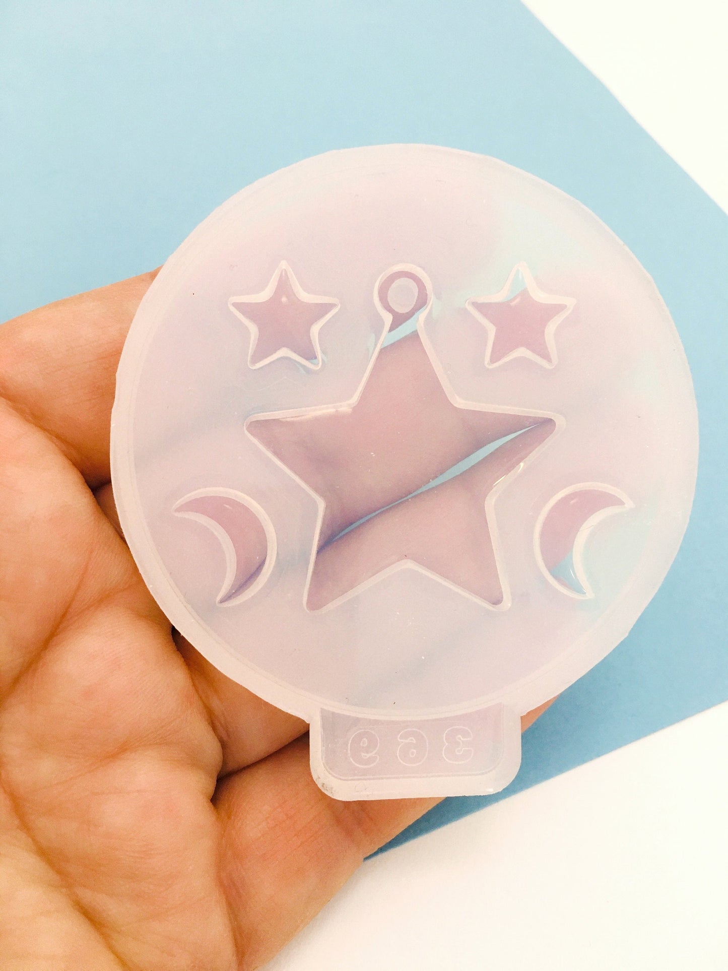 Mold pendant star  for epoxy. Set pendant & stud earrings. Super glossy resin mold. Jewelry diy form star pendant. Agate mold resin art.