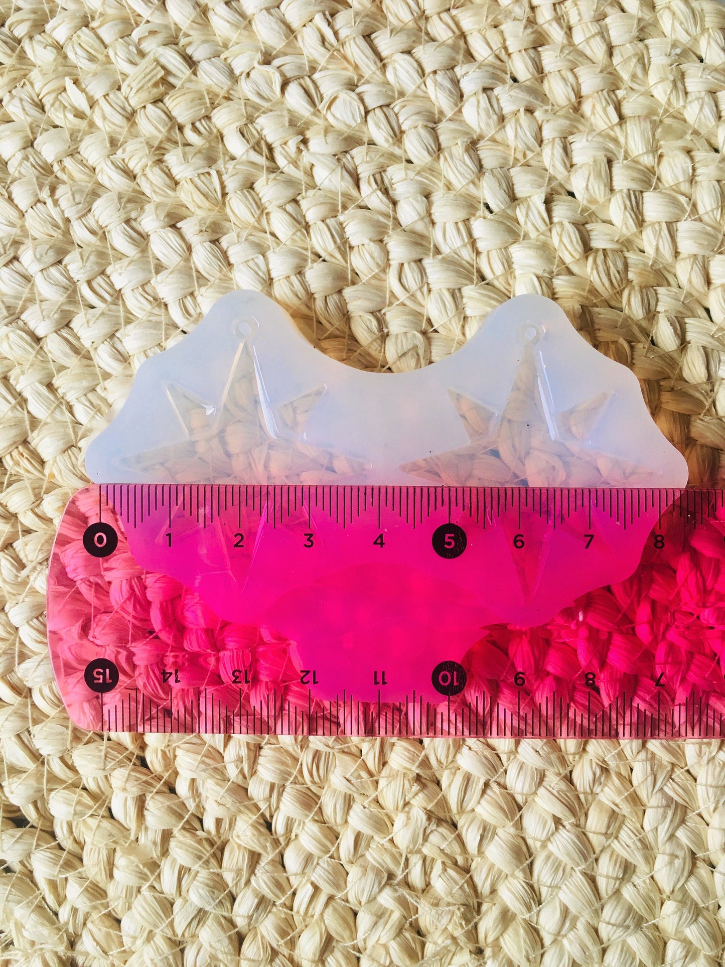 Wind rose. Silicone mold for working with epoxy or UV resin.