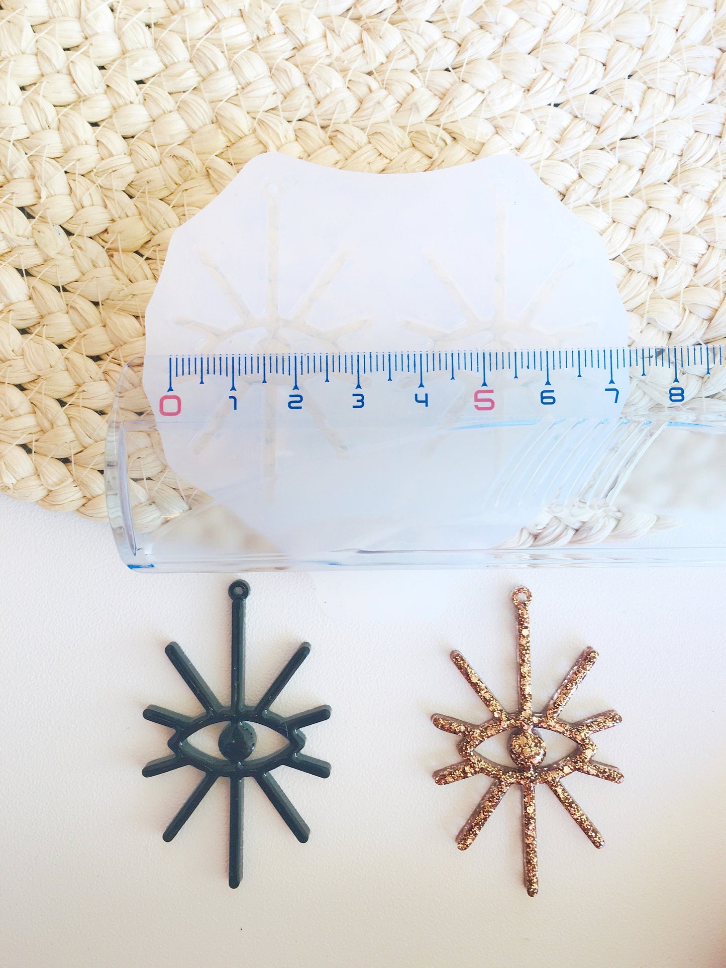 Mold eyes for uv and epoxy resin. Super gloss resin mold. Jewelry earrings form . Rubber mould eyes.