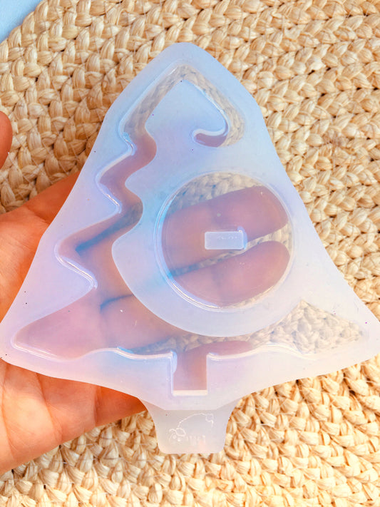Silicone mold. Little Christmas tree.