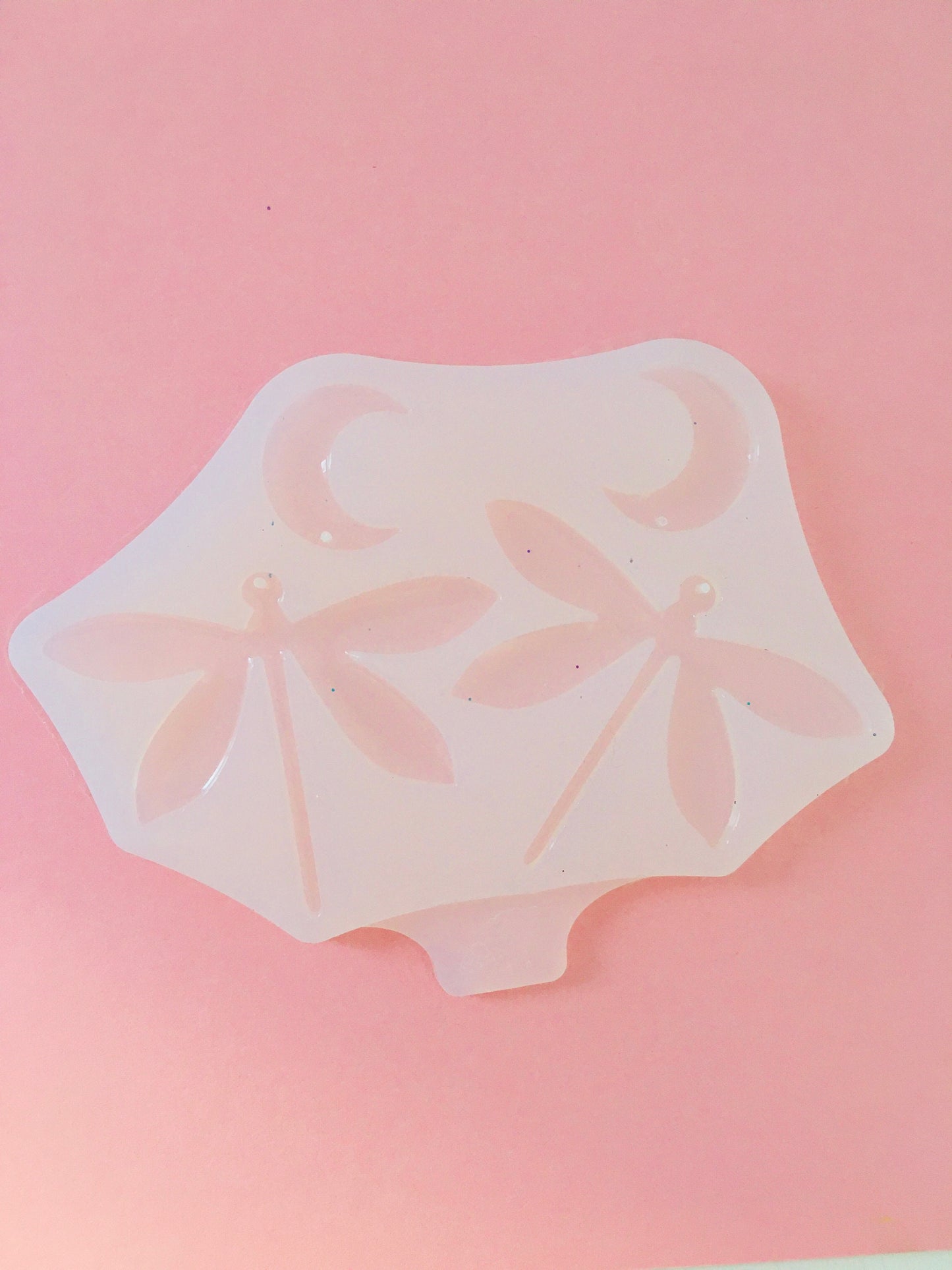 Earrings dragonfly . Silicone mold for epoxy and UV resin.