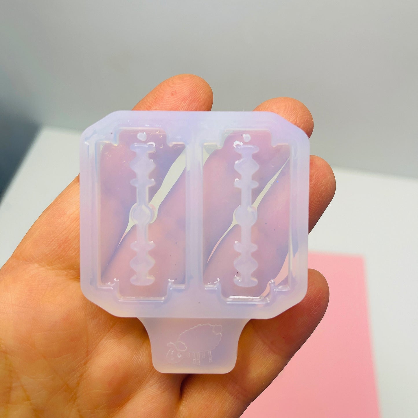 Razor Blade Mold for epoxi and uv resin