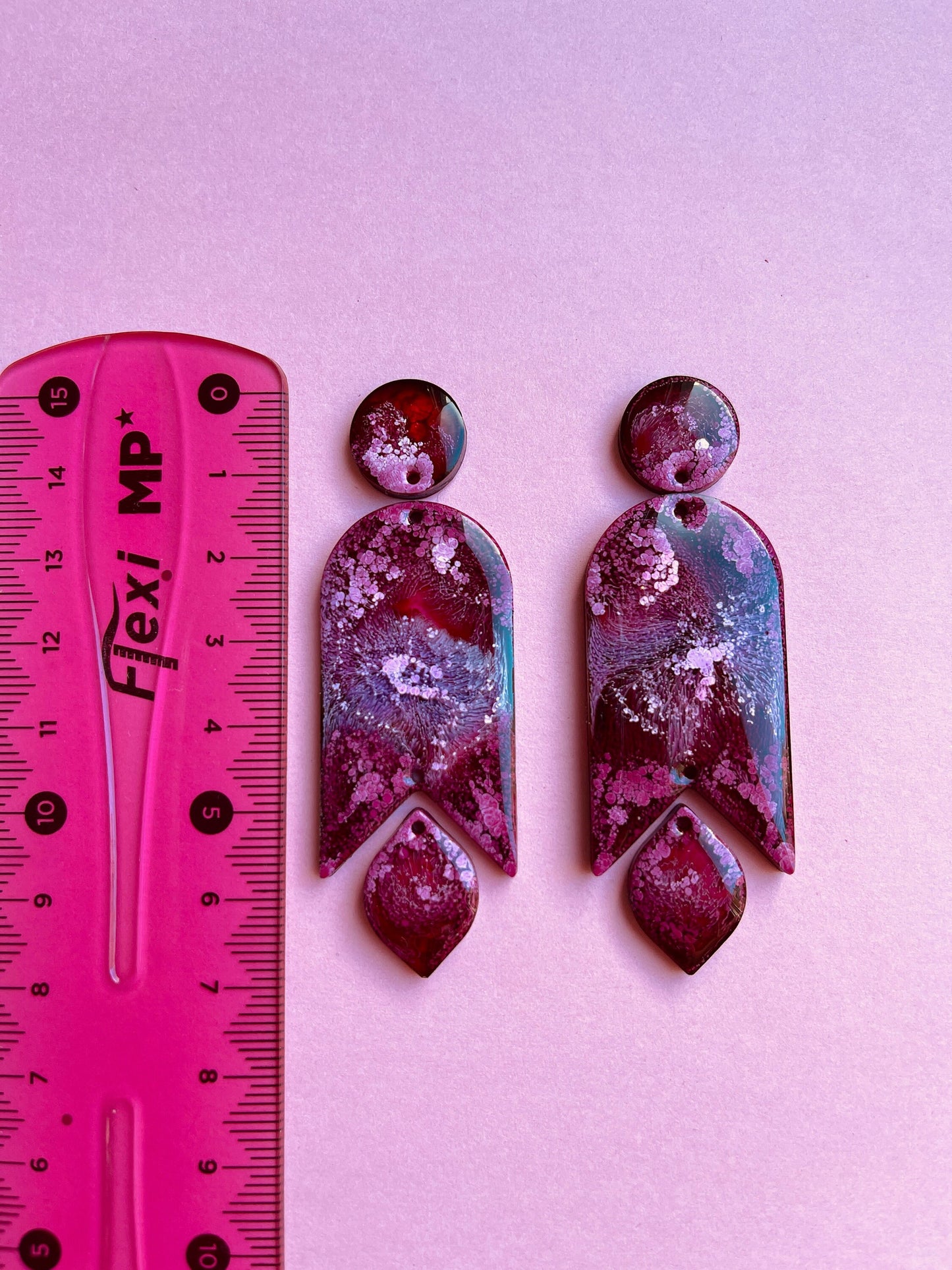 Silicone mold  modern earrings arc  . Mold oval for uv and epoxy resin. Super gloss resin mold. Jewelry earrings form half oval