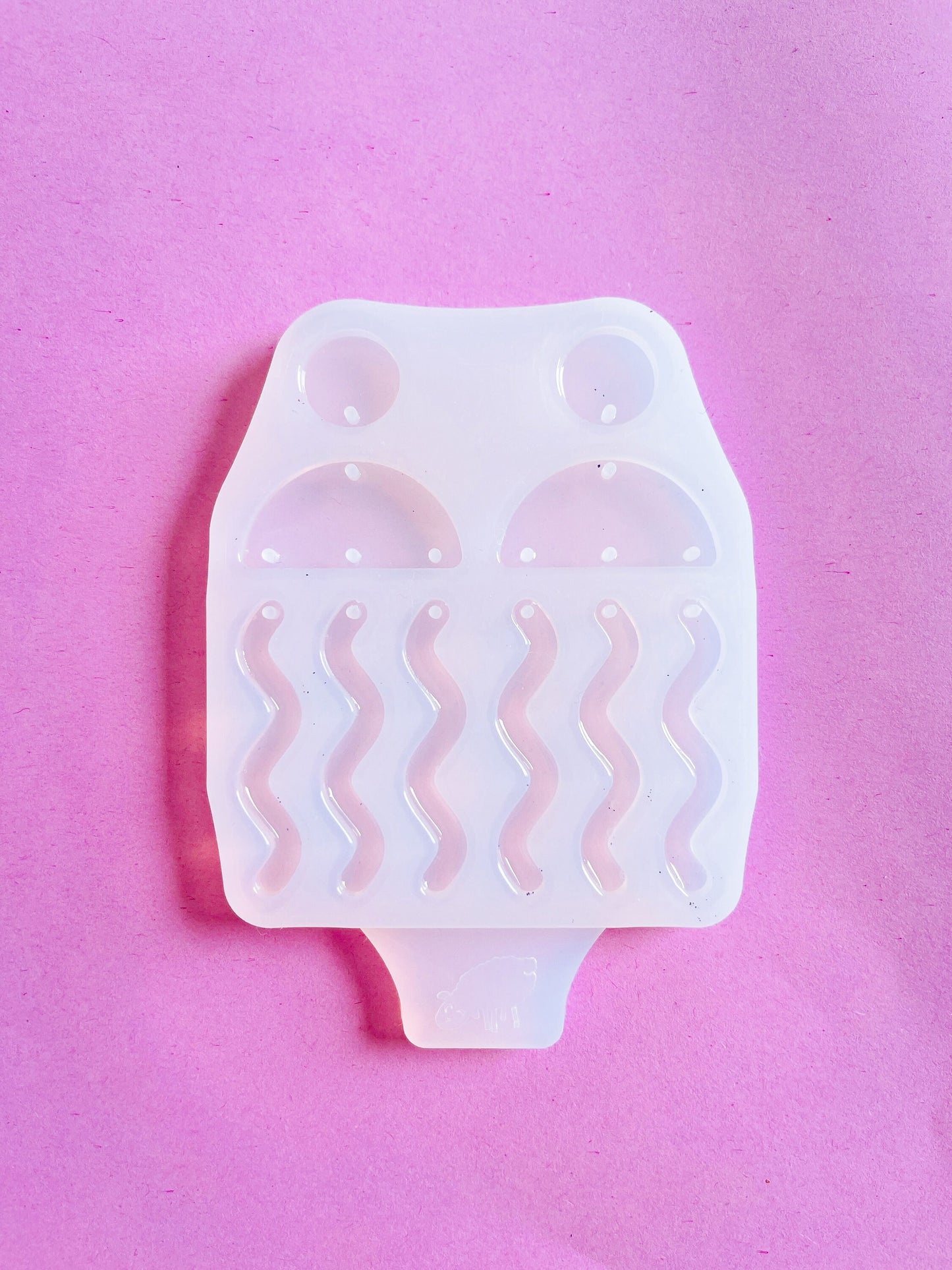 Earrings Mold-jellyfish. Silicone mold for epoxy and UV resin. Clear gloss jellyfish from resin  . jellyfish Earrings.