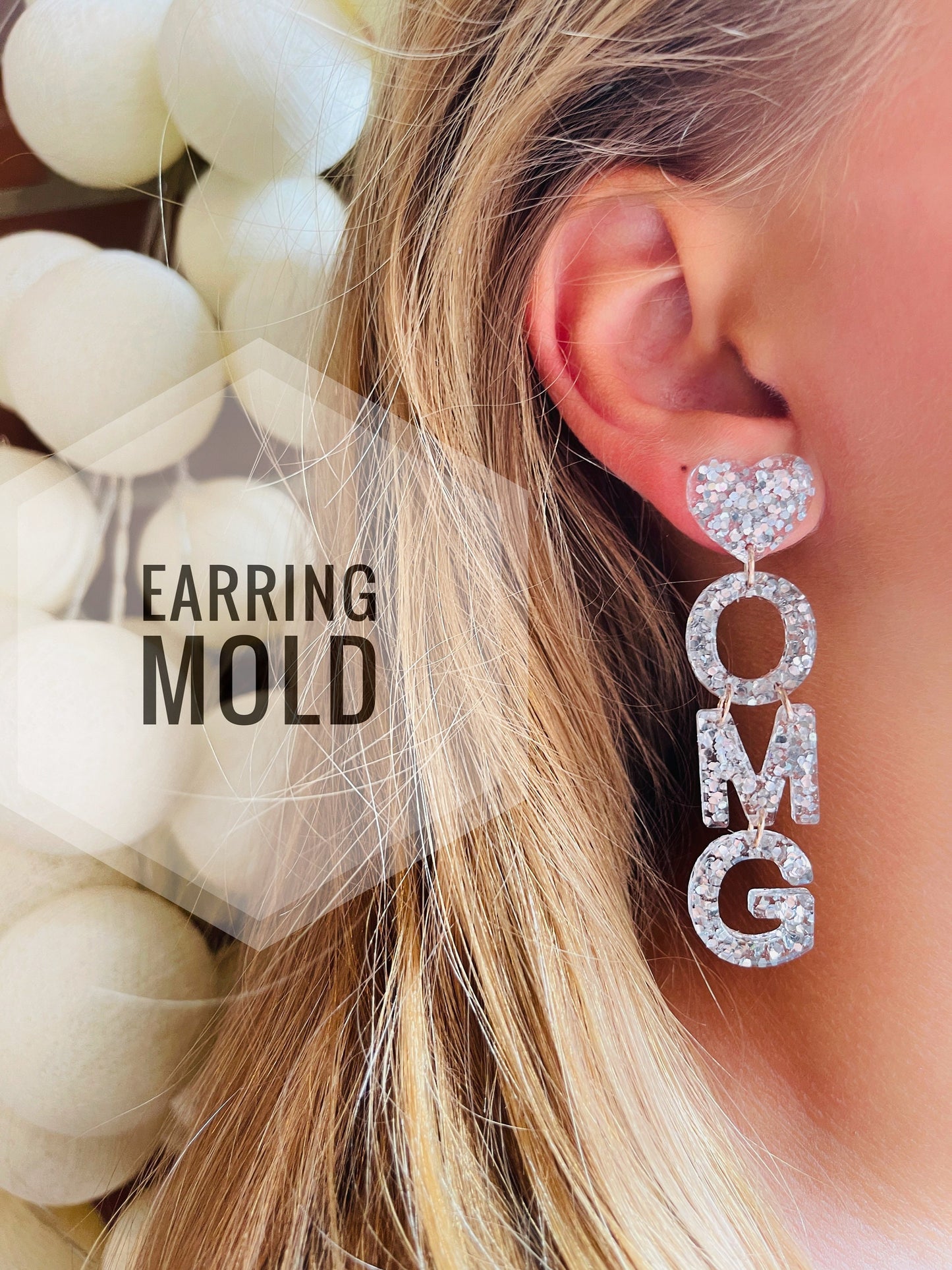 Oh my God what earrings. Silicone molds from the manufacturer.