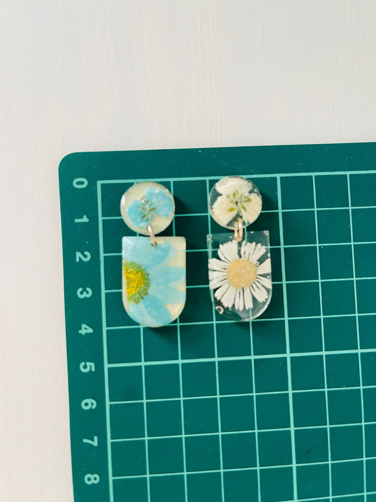 Silicone mold XS  modern earrings arc  . Mold for uv and epoxy resin. Super gloss resin mold