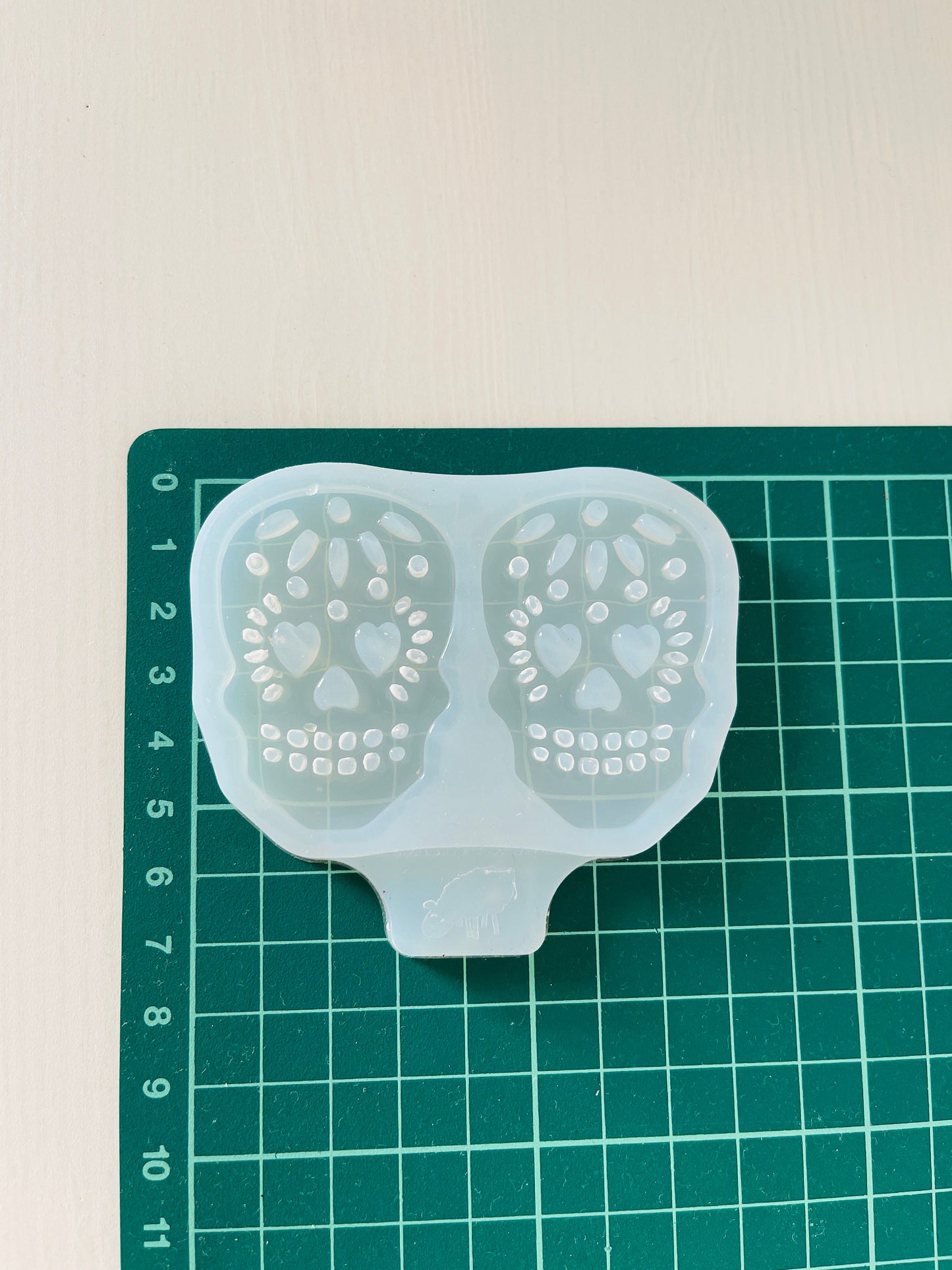 Earrings molds. SUGAR SKULL
