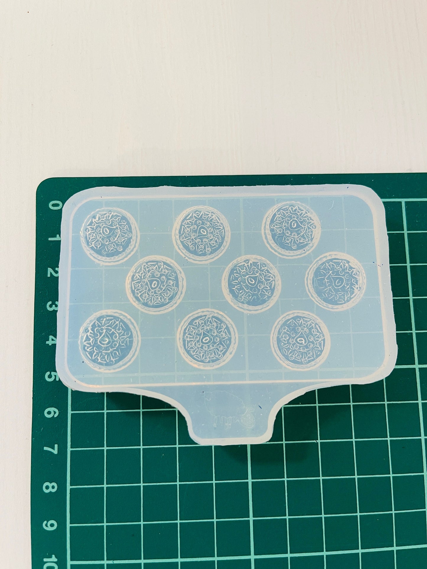 Cookies. Silicone mold modern earrings  . Mold for UV and epoxy resin.