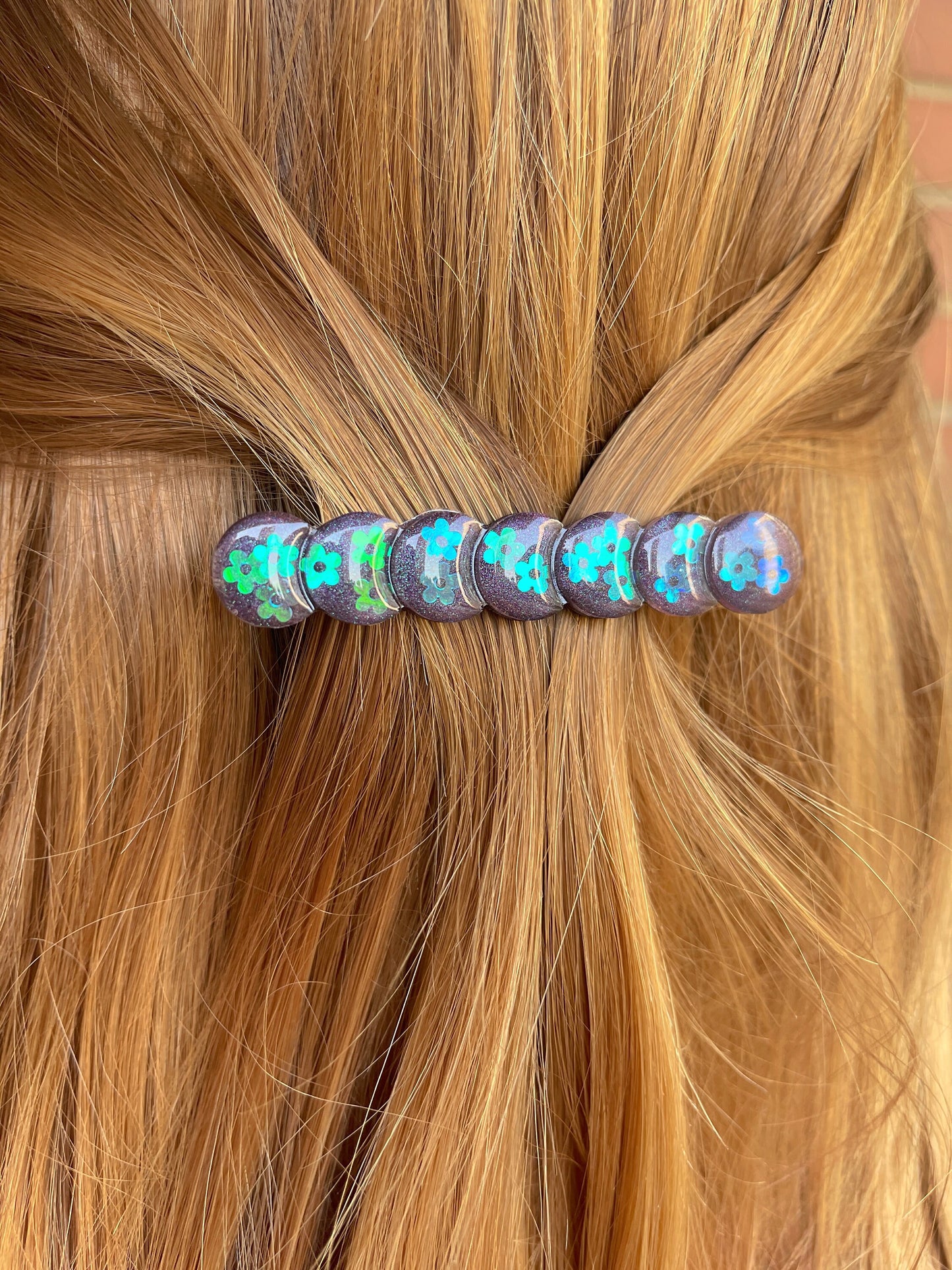 Hair clips mold 7X1.3cm.  Mold for epoxi and uv resin
