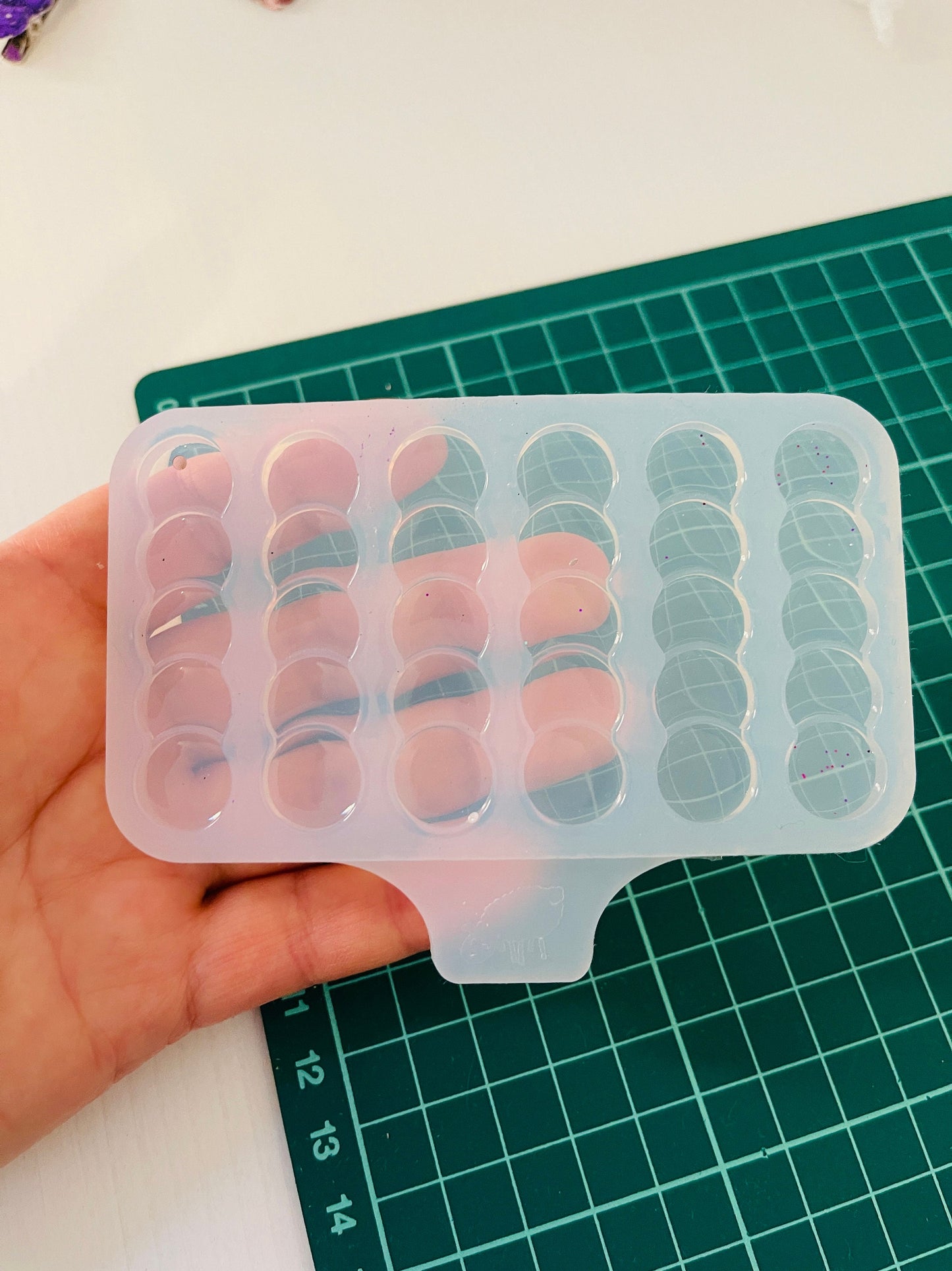 Hair clips mold 5.5X1.3cm.  Mold for epoxi and uv resin