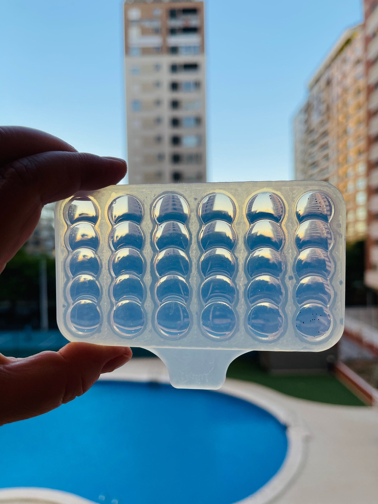 Hair clips mold 5.5X1.3cm.  Mold for epoxi and uv resin