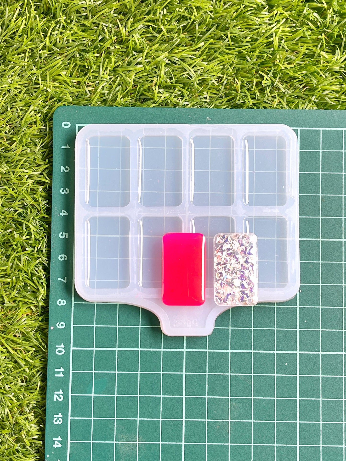 Silicone Mold for Rectangular X-Ray Markers