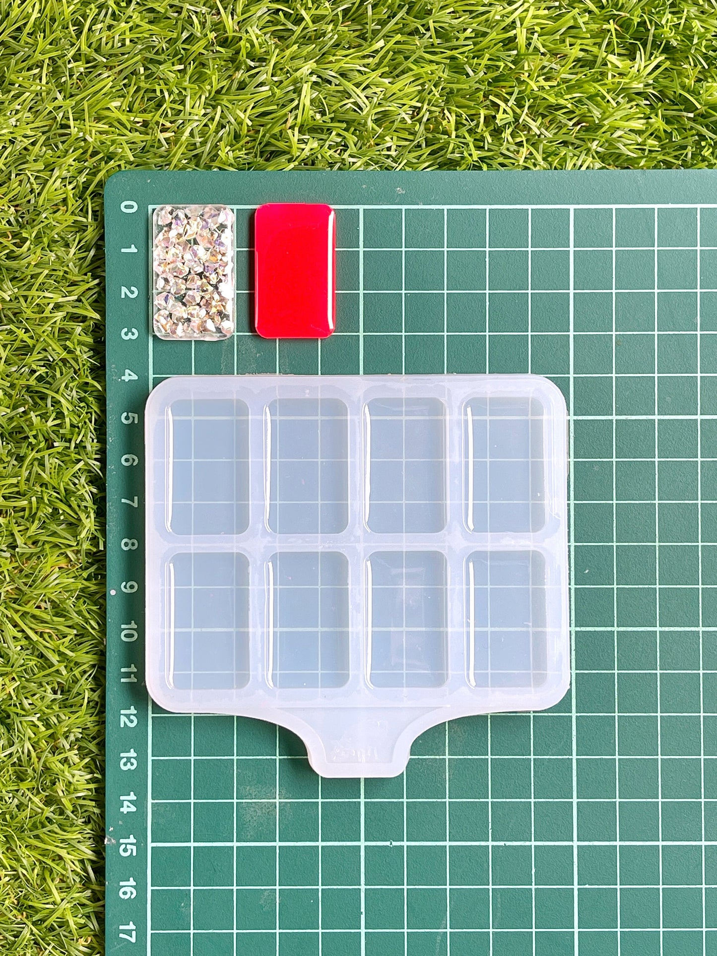 Silicone Mold for Rectangular X-Ray Markers