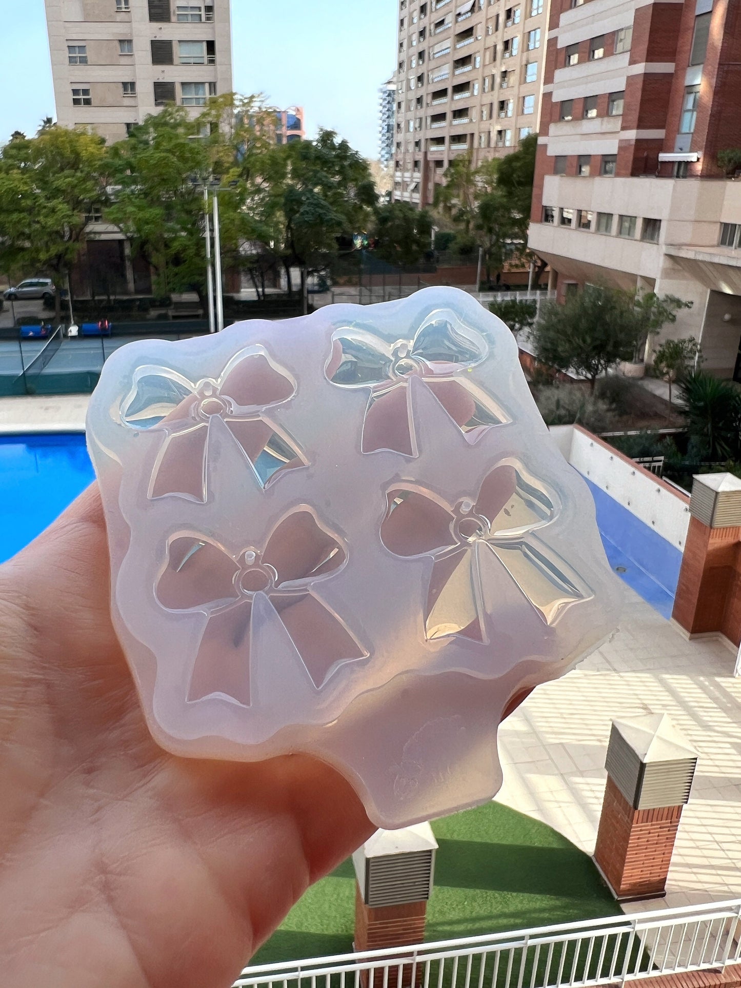 Mold bows for uv and epoxy. Set of earrings. Super glossy resin mold. Jewelry diy form bows pendant.