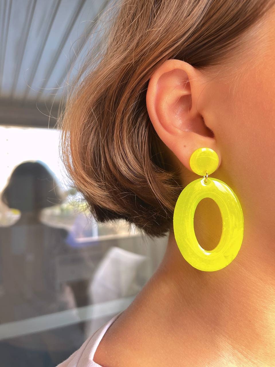 Silicone mold  earrings oval  . Mold oval for epoxy resin. Super gloss resin mold. Jewelry earrings form oval . Rubber mould oval.