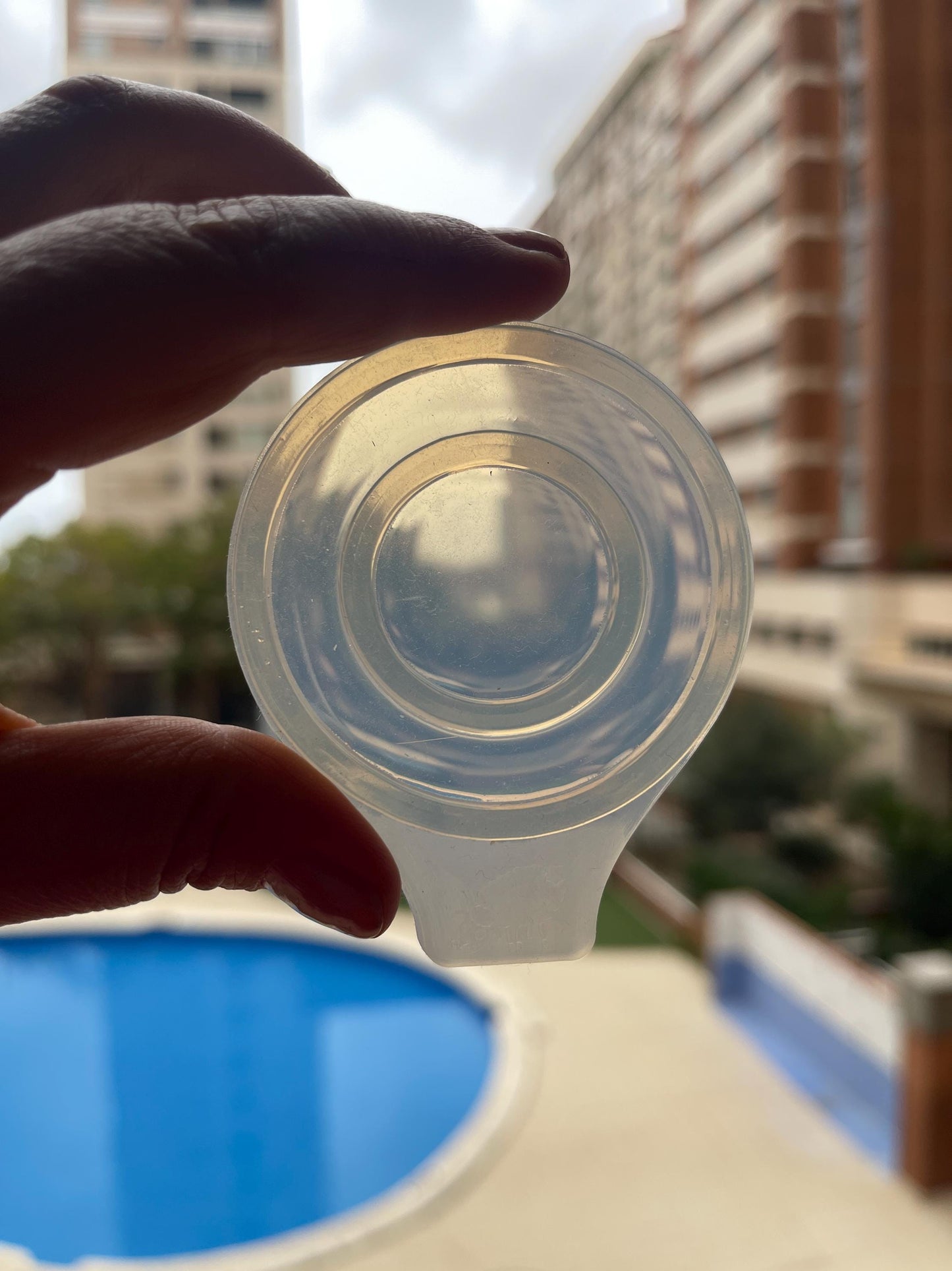 Round Hair Clip 5.8cm Epoxy & UV Resin Mold